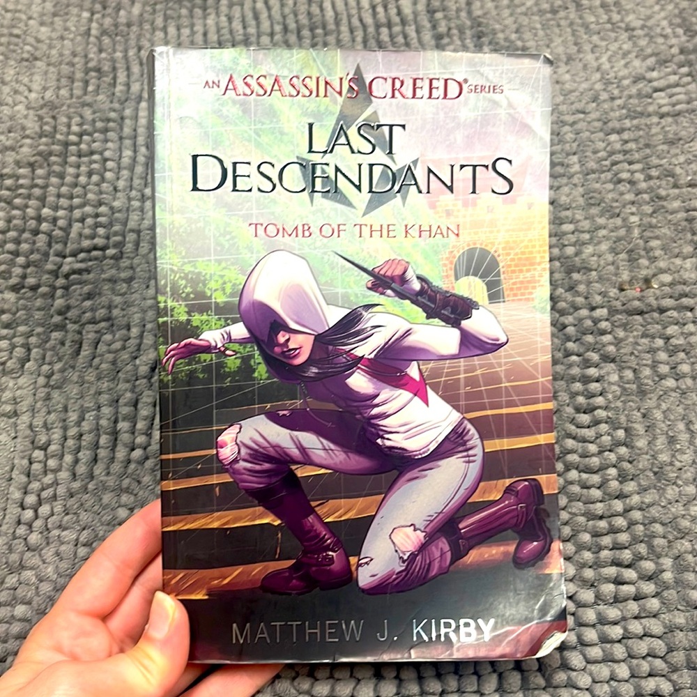 An Assassin’s Creed Series Last Descendants Tomb of the Khan Paperback book